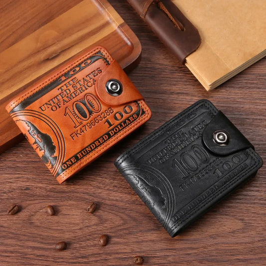 Men's Wallets  with Zipper Card Holder Coin Pocket