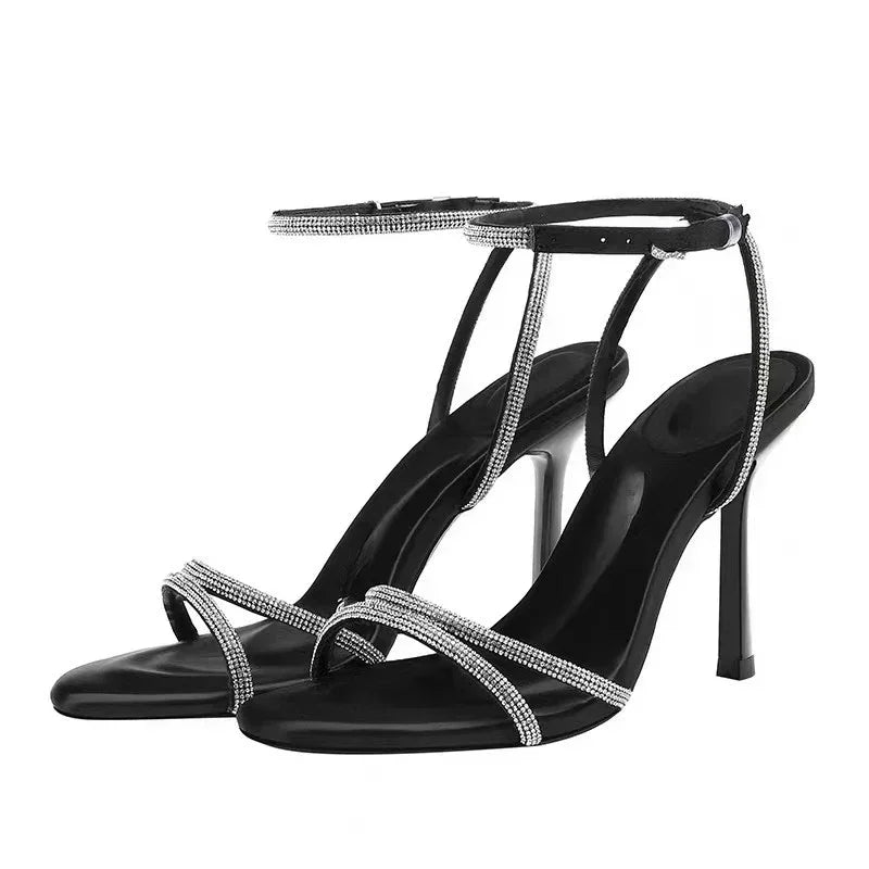 Sexy Open Toe High Heels Pumps Party Dress Shoes Luxury Sandals for Women