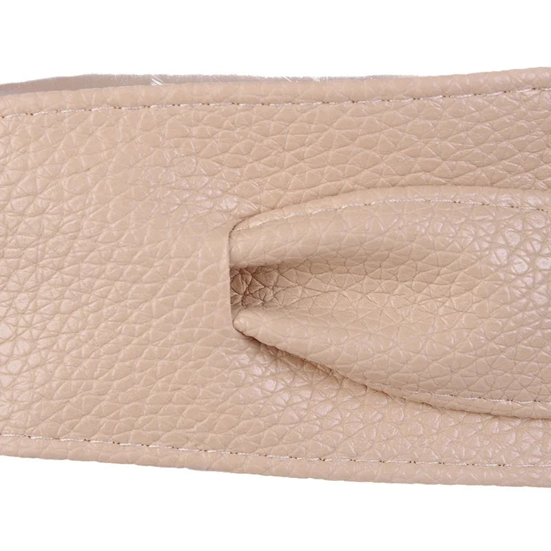 Women Belt for Dress Leather Bowknot Wide Belts