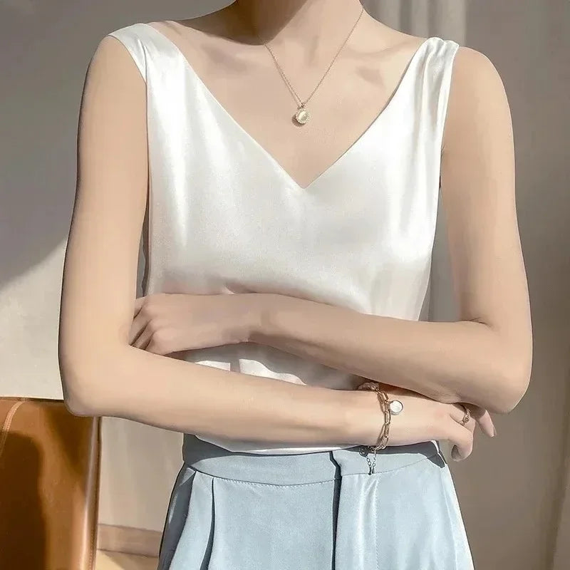 Tank Tops for Women Sleeveless V Neck