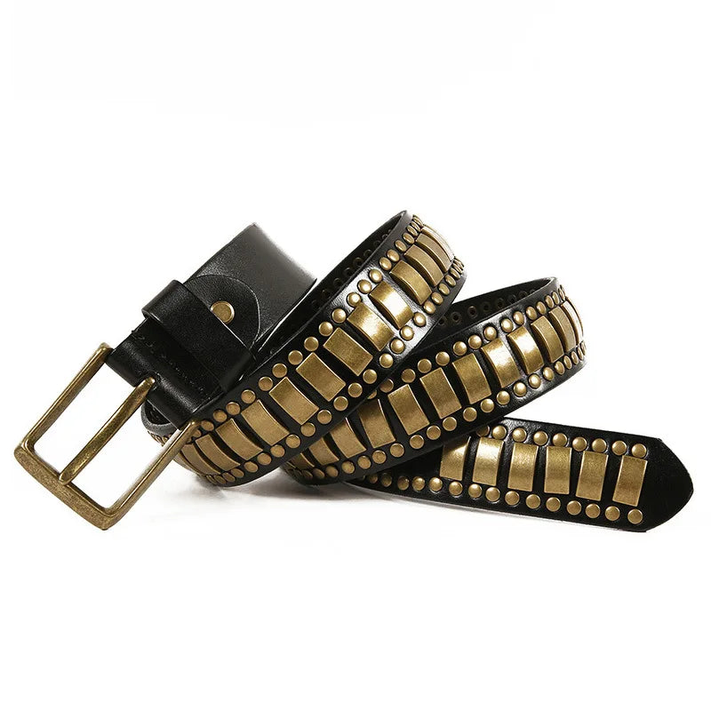 men luxury fashion original leather belts