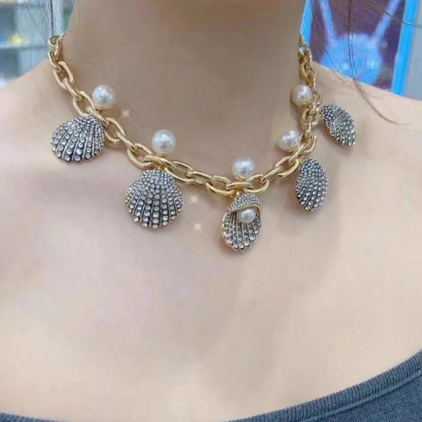 Women's Jewelry Set Necklace Earrings Bracelet Adjustable Ring