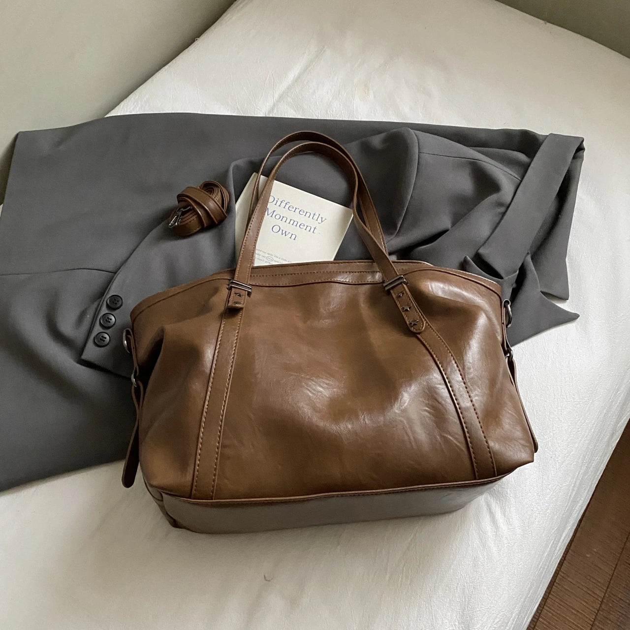 Women's Bag Large Capacity Shoulder Bags High Quality PU Leather Handbags and Purse