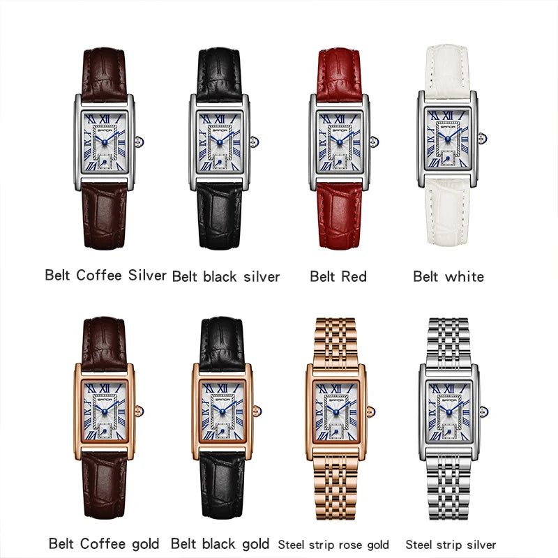 Fashion Ladies Watches for Women Creative Steel Girls Bracelet Wristwatches Female Waterproof Clocks