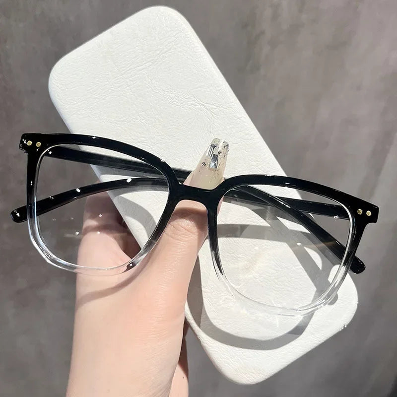 Women Stylish Oversized Reading Glasses Unisex Large Frame