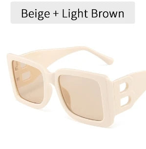 Women's Sunglasses Trendy Designer Square Sun Glasses