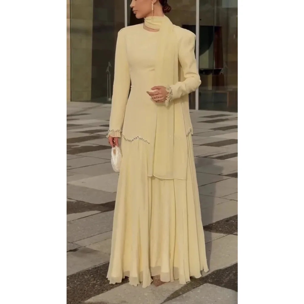 Eid Women Dress Ramadan Abaya Party Vestidos Largos Muslim