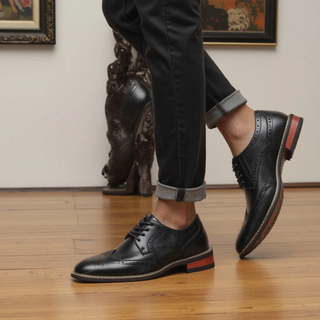 Dress Shoes Man Comfortable Stylish  Shoes