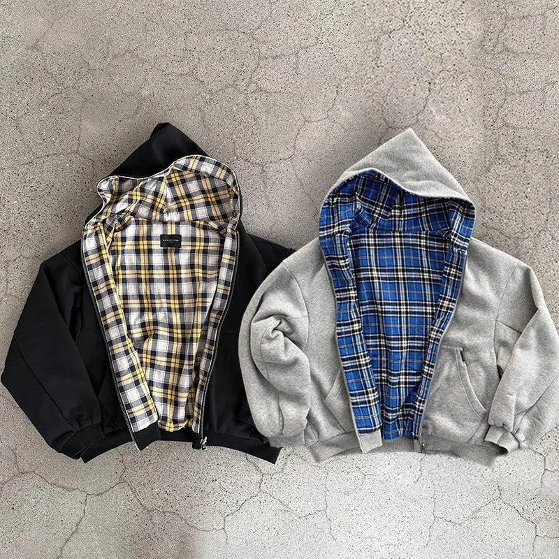Casual Reversible Hoodies for Men