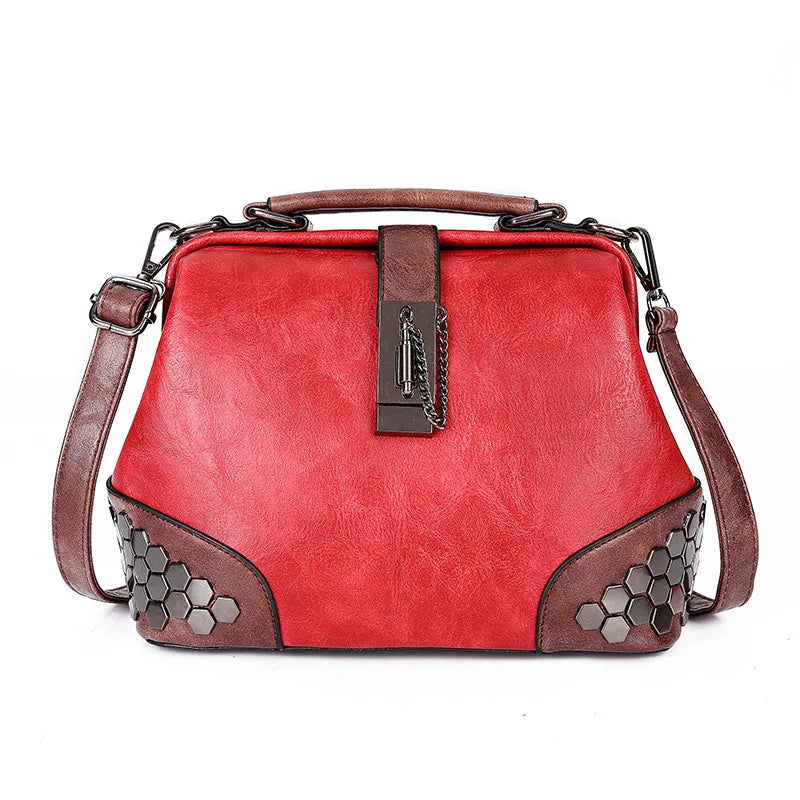 Women's Shoulder Bag Women's Handbag Fashion Purse Vintage Leather Bag