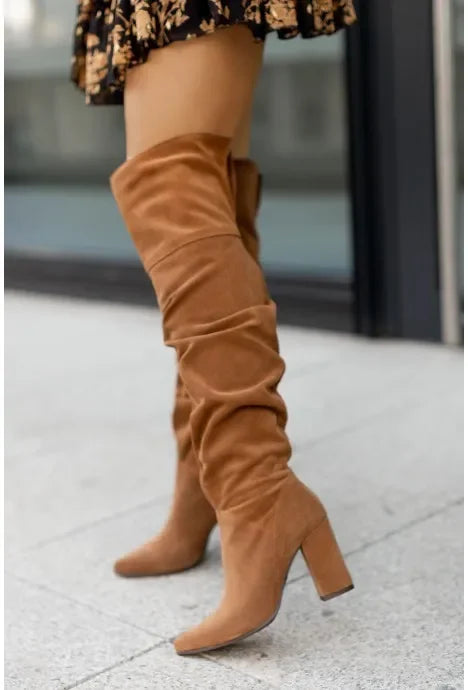 Women's Boots  Pointe Shoes Luxury Designer Sexy Thigh High Heels