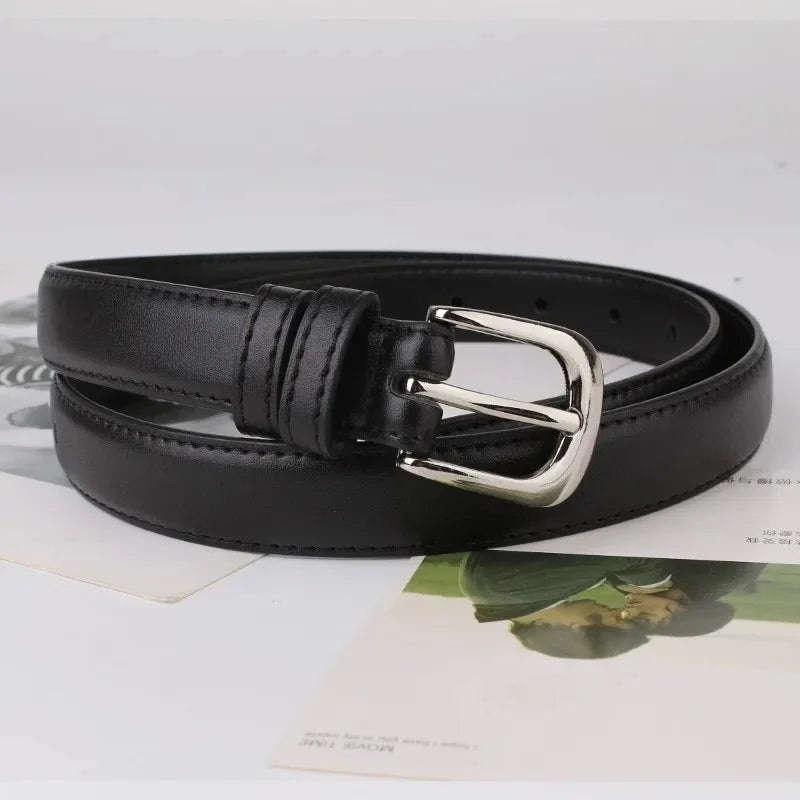 Women's Belt Fashion Simple Versatile Belt Authentic High Grade