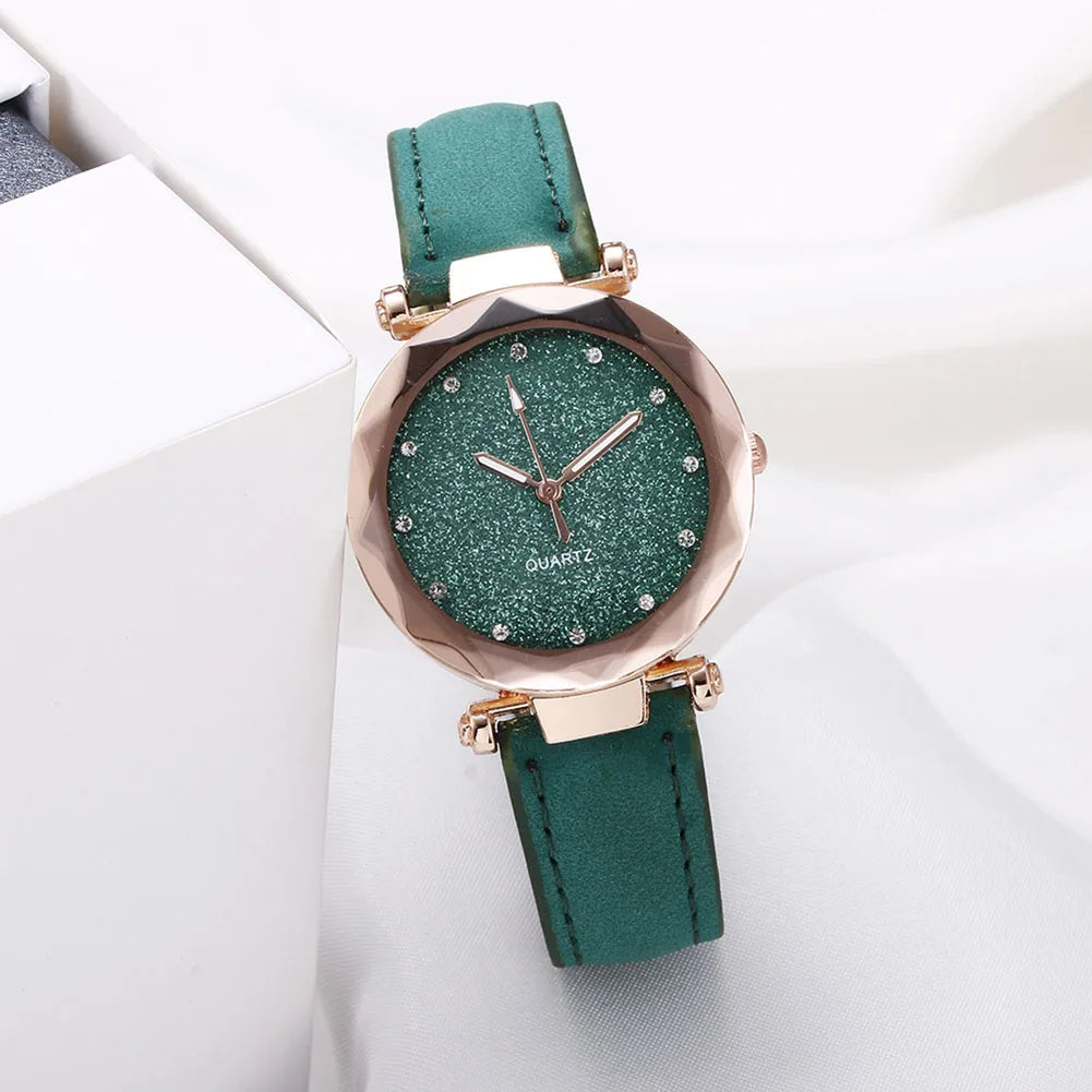 Fashion Men Luxury Watches Mens Business PU Leather Quartz Watch