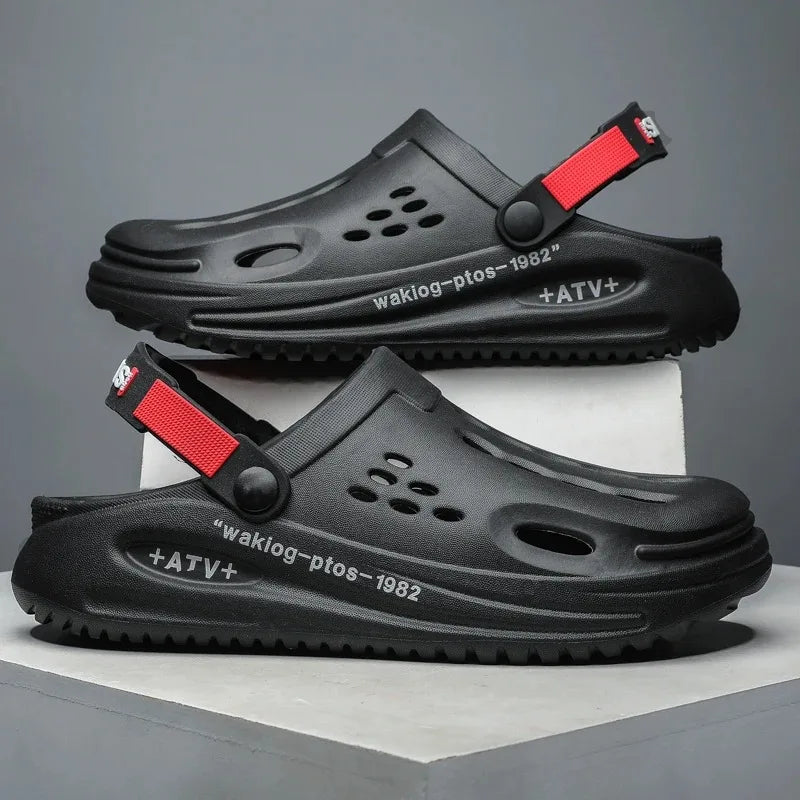Men's Sandals Non-Slip Slippers Thick Soft  Casual Slides
