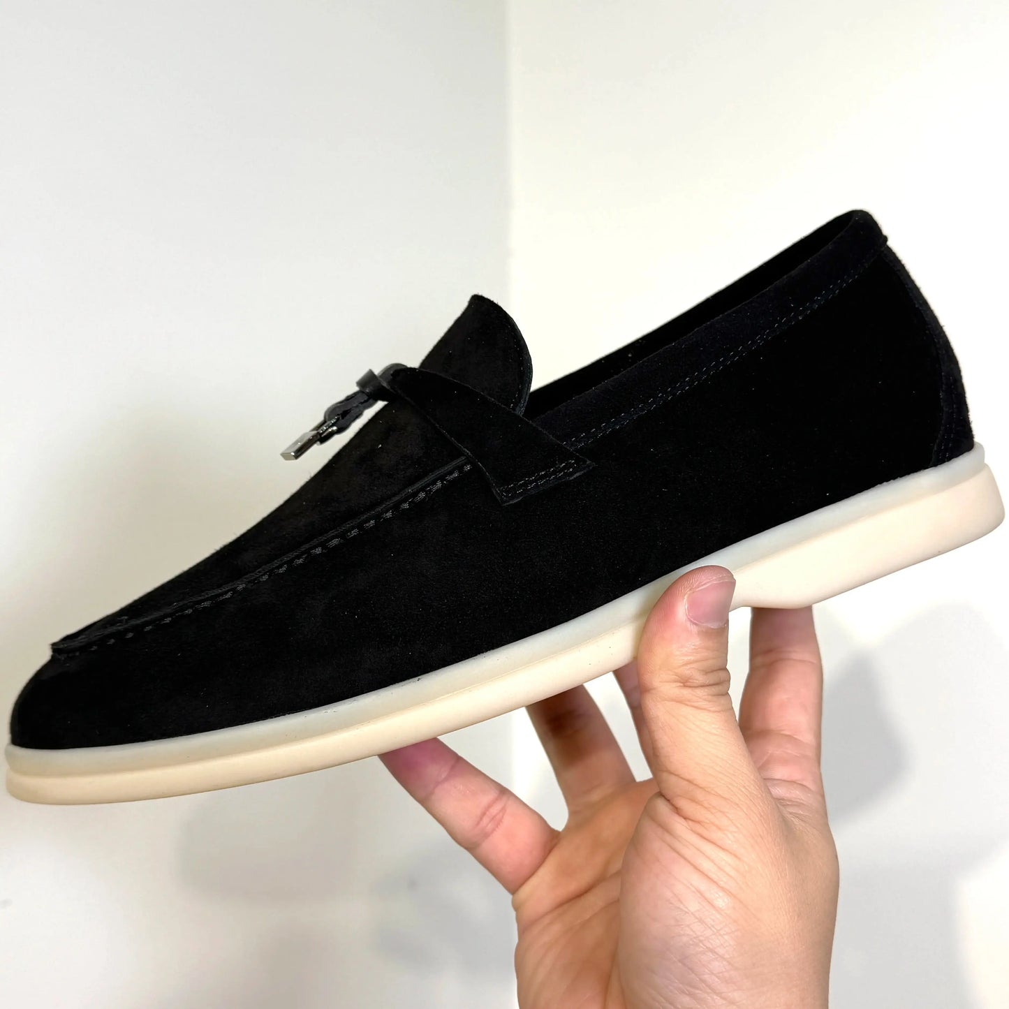 Suede Leather Loafers for Women