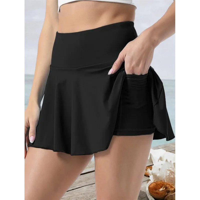 Tennis Skirts with Pockets High Waisted Pleated Skirt