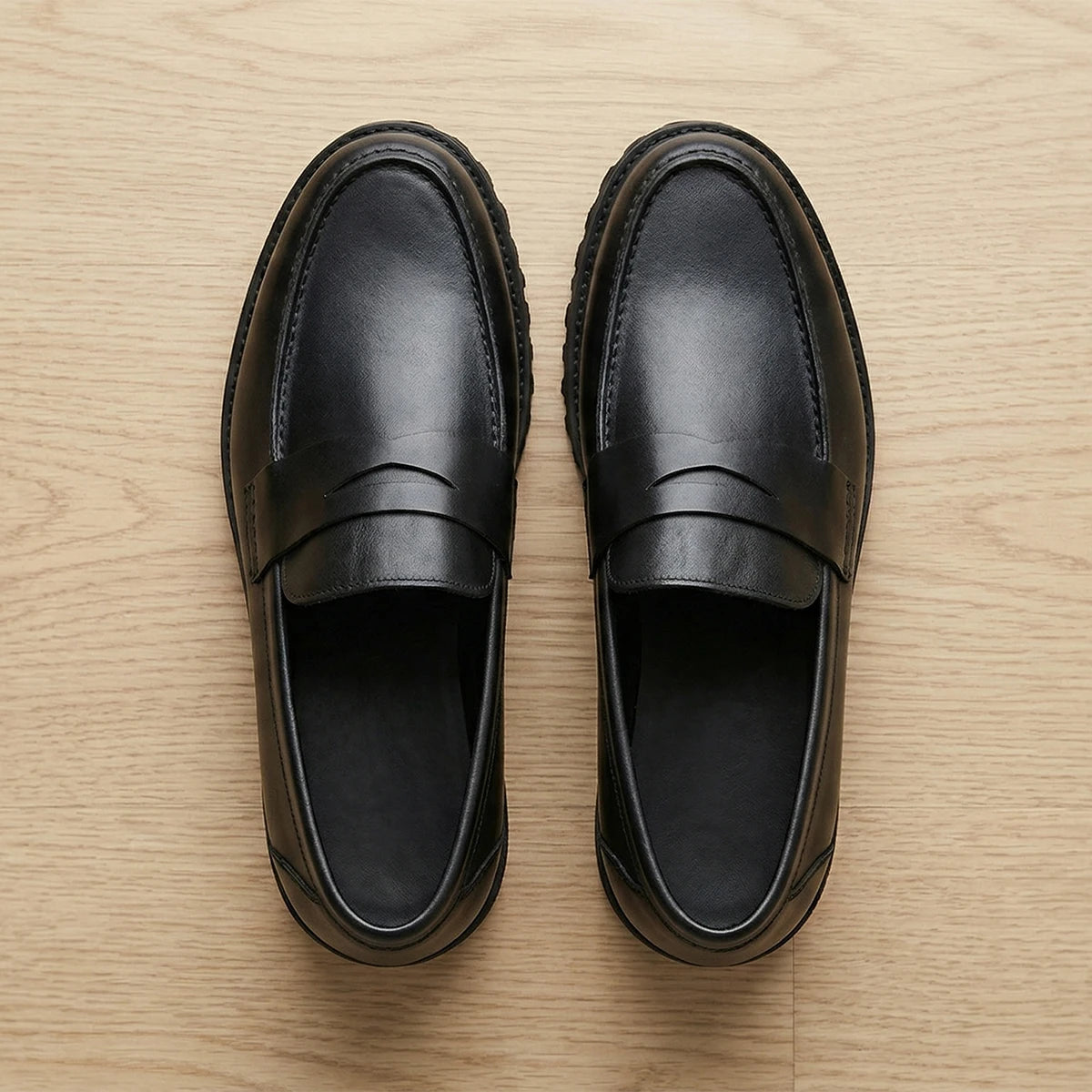 Designer Men's Penny Loafers Casual Spring Summer Lightweight Comfortable Soft Footwear Shoes