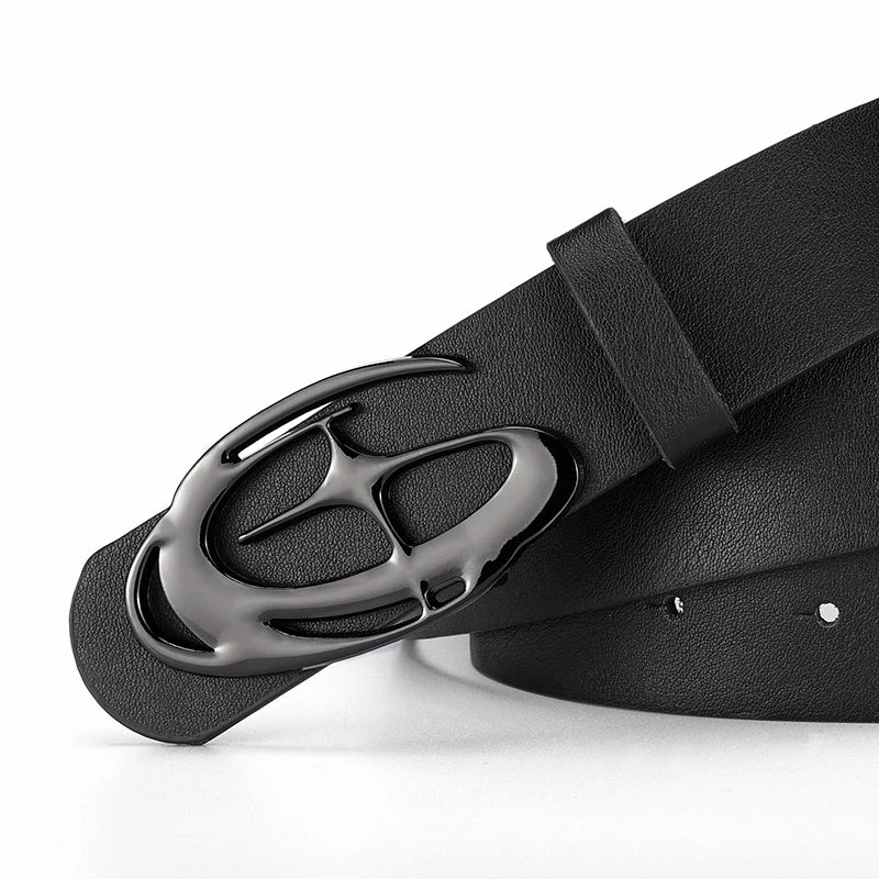 Men's Unique Design Smooth Buckle Belt