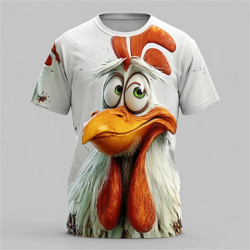 Men's Animal 3D Shirts  O-Neck Shirt