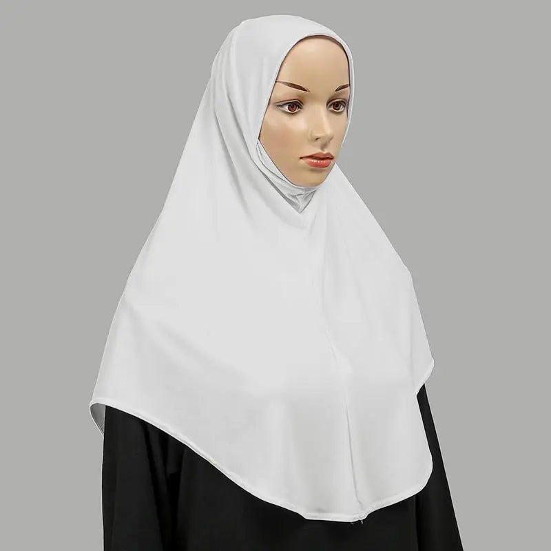 Women Summer Solid Color Scarf Hijab