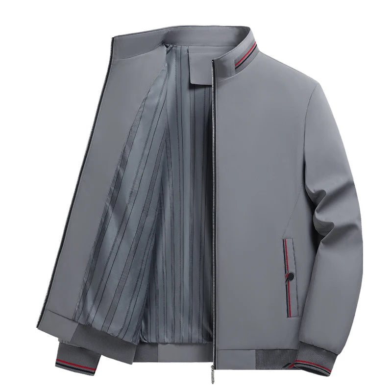 Mens Jacket Casual Fashionable, High Quality Stand Collar