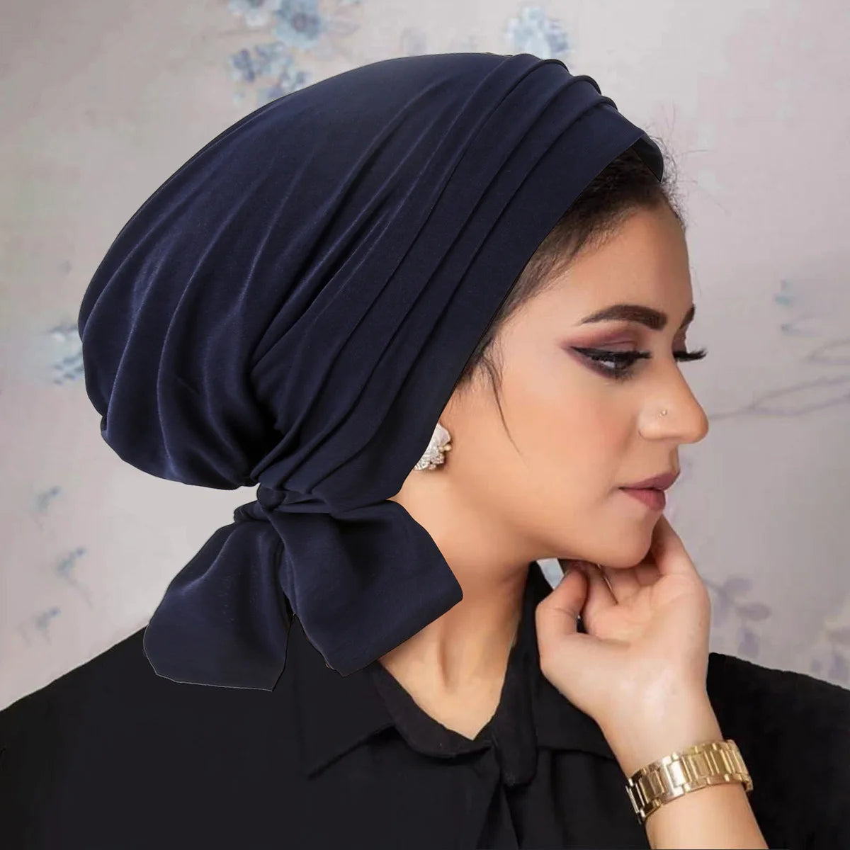 Ladies' Headscarf Long-Tailed Tied Headscarf