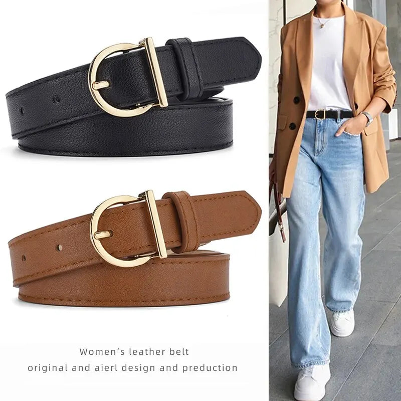 Women's Belt Fashion High-quality Pin Buckle Belt