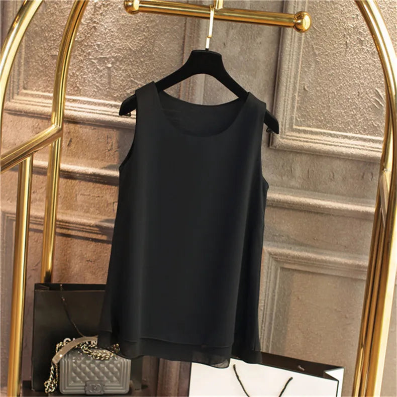 Women Tank Top  SO Neck Sleeveless Tops