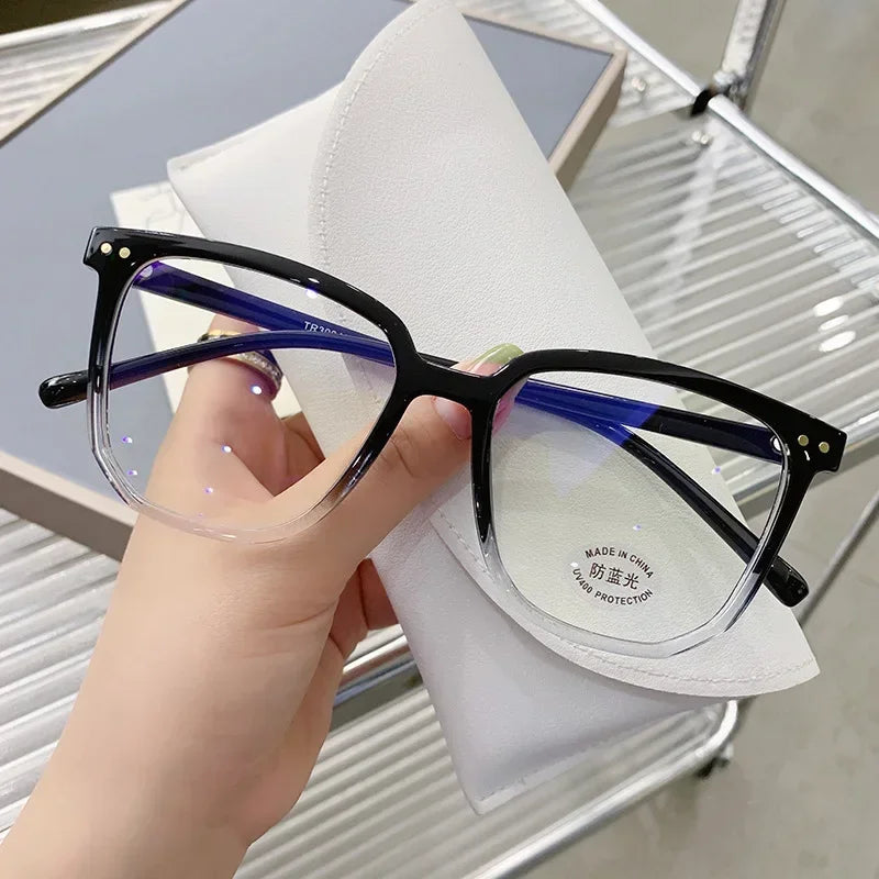 Women Stylish Oversized Reading Glasses Unisex Large Frame