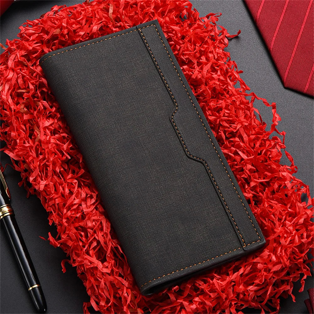 Men's Wallet Long Fashion Multiple Card Slots Men's