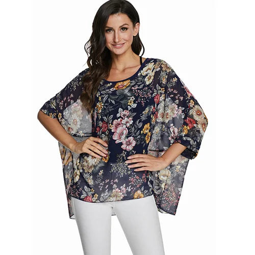 BHflutter Women Blouses Casual Summer Blouse Shirt