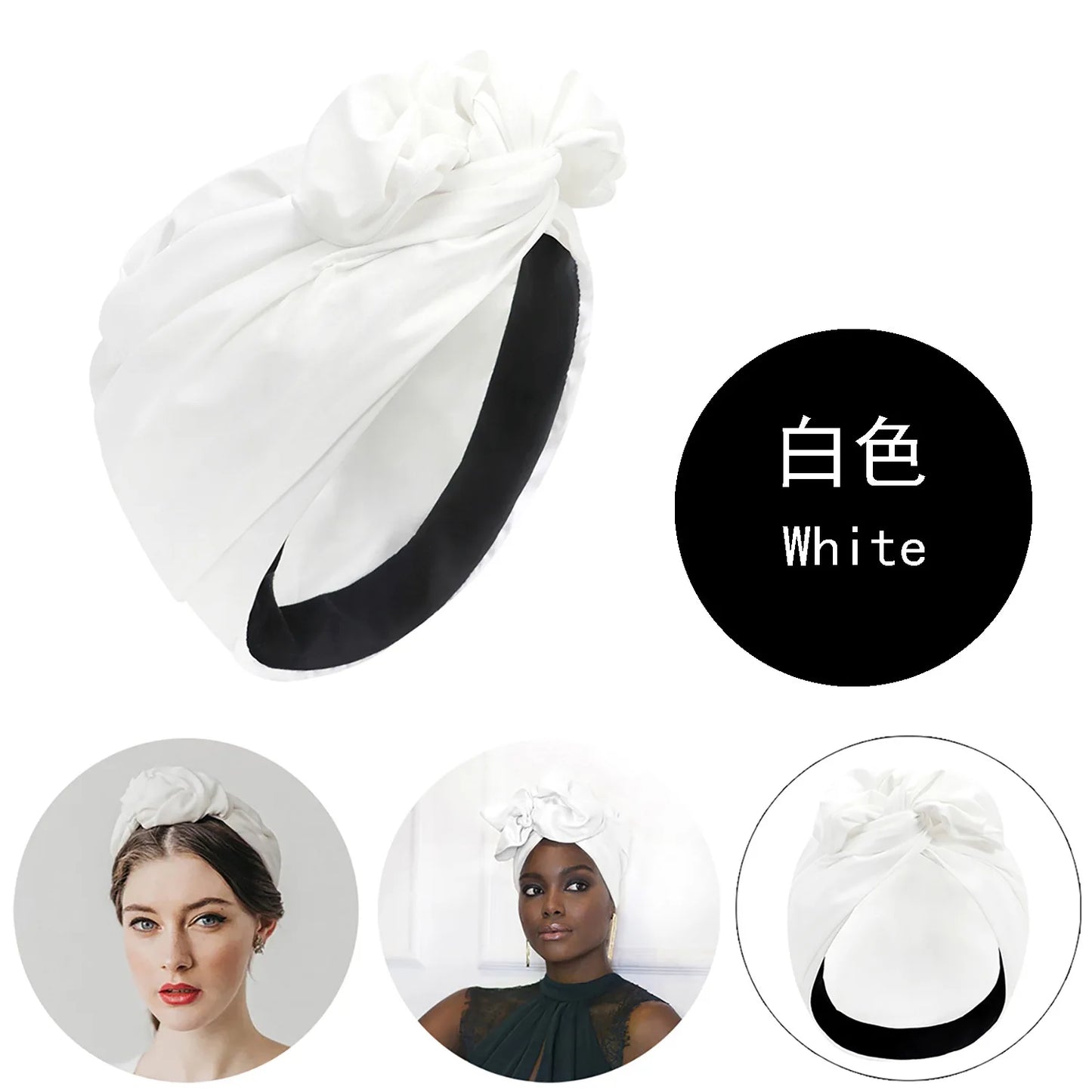 Women's Hair Cover Cap Head Wraps