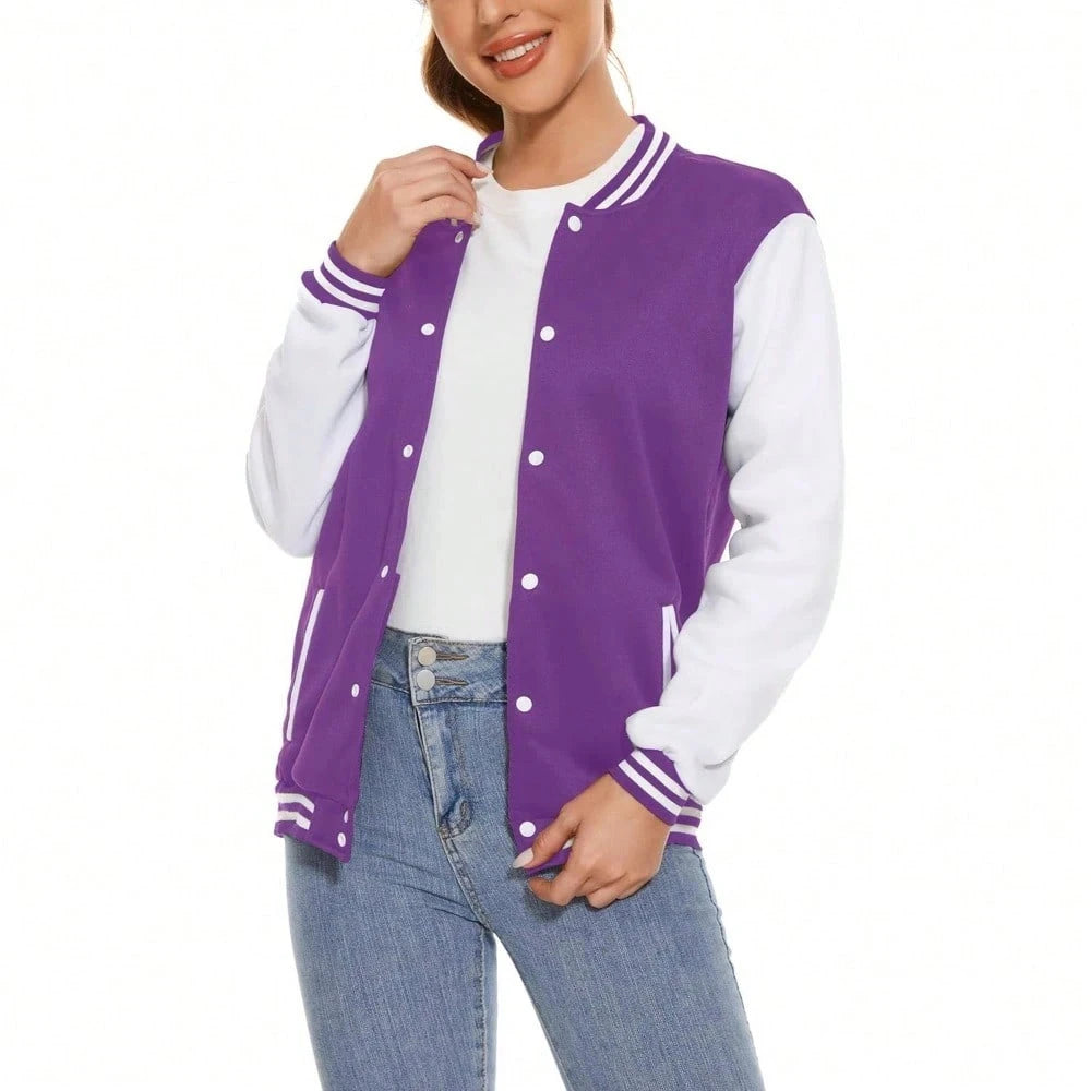 Varsity jackets for women, men, baseball uniforms  long sleeves coats