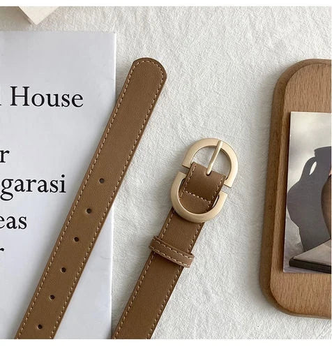 Women's Waist Belt Casual Wear Simple Waist Strap