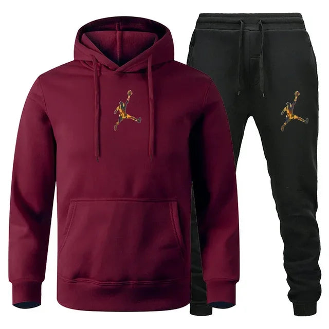 Men's jogging Fitness sportswear Set