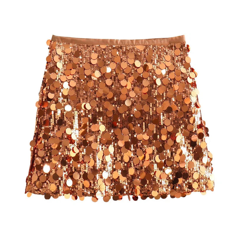 Sequin Skirt for Women  Bodycon High Waist Streetwear Night Out Party Club  Skirts