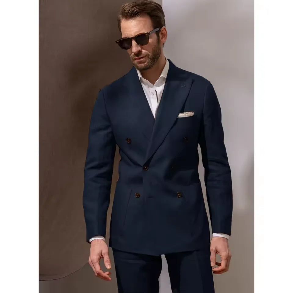 Pants Sets Men's New Summer Two-piece Suit