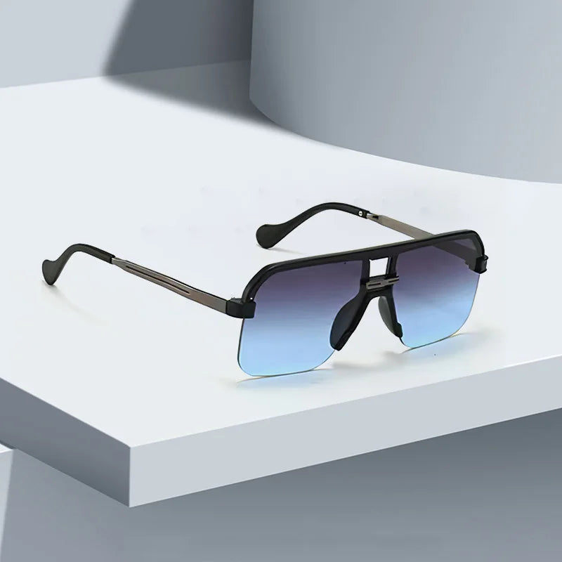 Sunglasses for Women Transparent Frame Gradient  Glasses