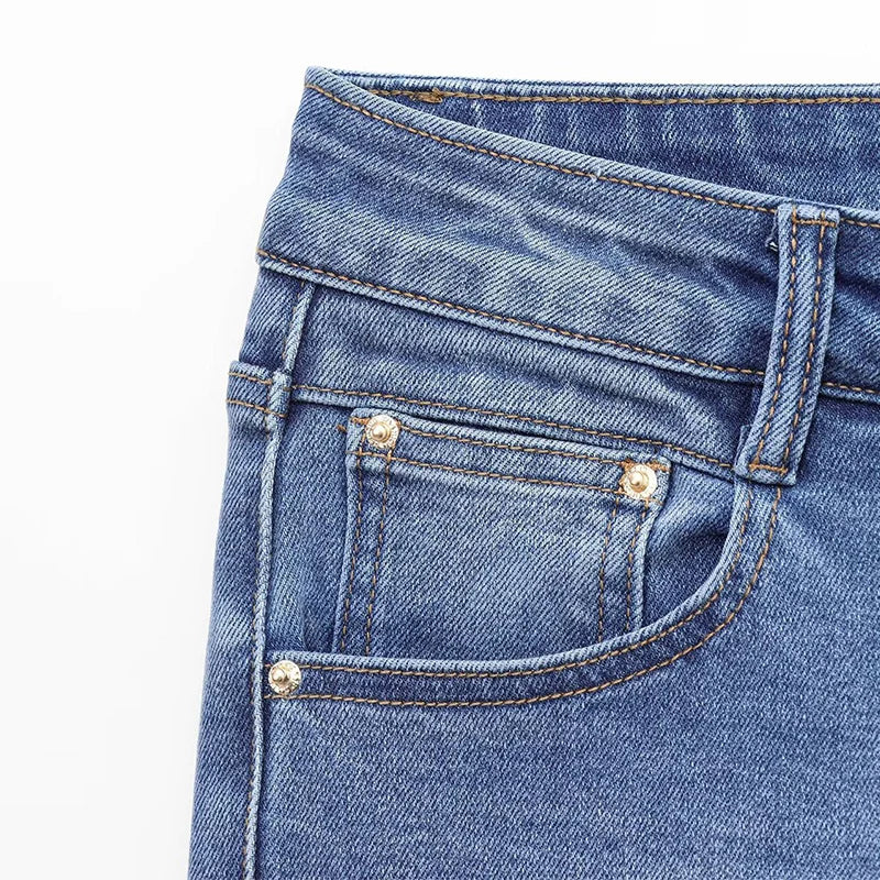 Women's Jeans Basic All-Match Slimming Denim Pants