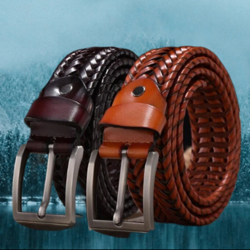 New Braided Belt for Men