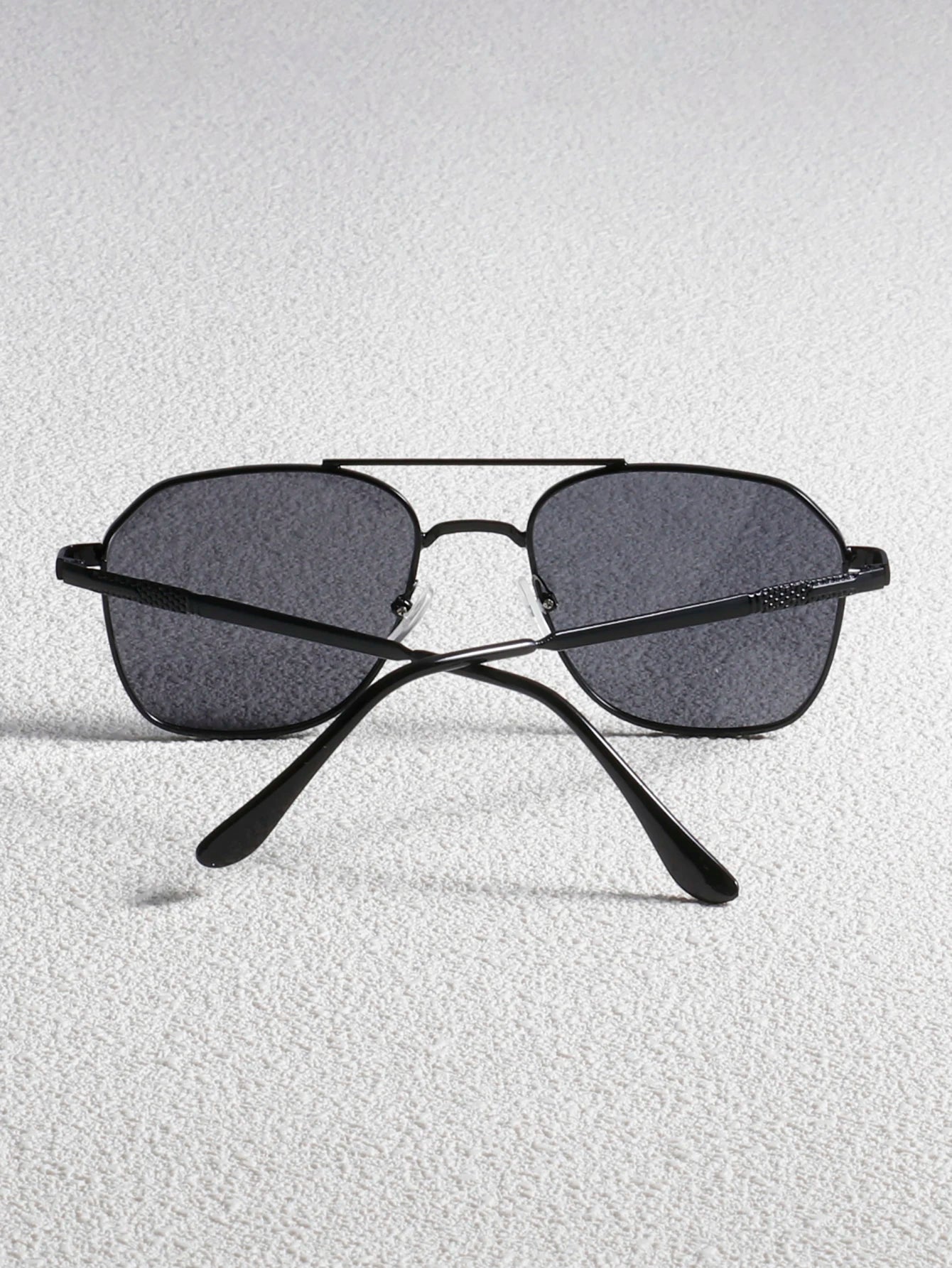 Women's metal double-beam full-frame glasses