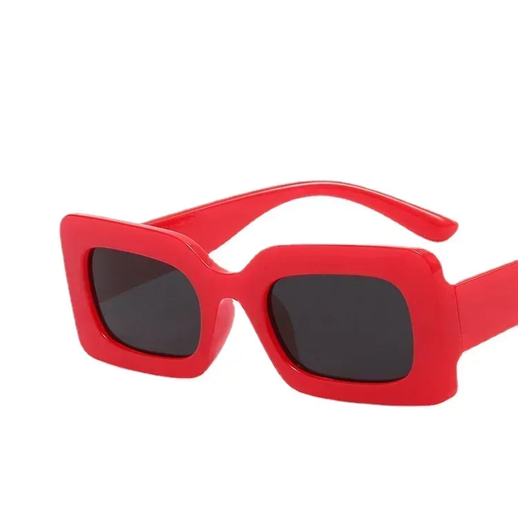 Women's Sunglasses Vintage Rectangle Frame  Glasses