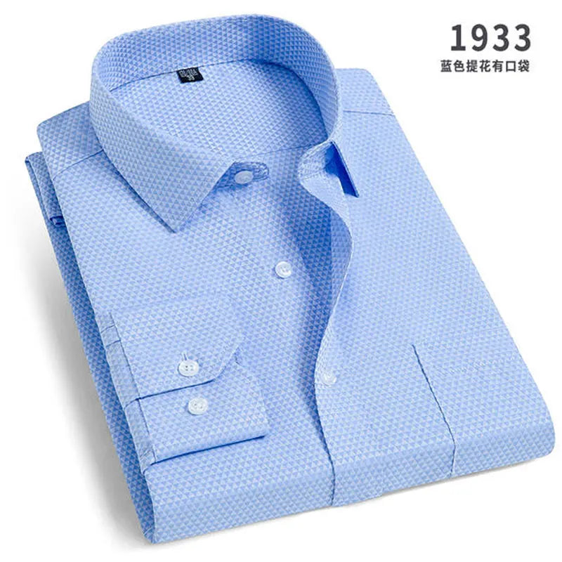 New Men's Striped long-sleeved Shirt