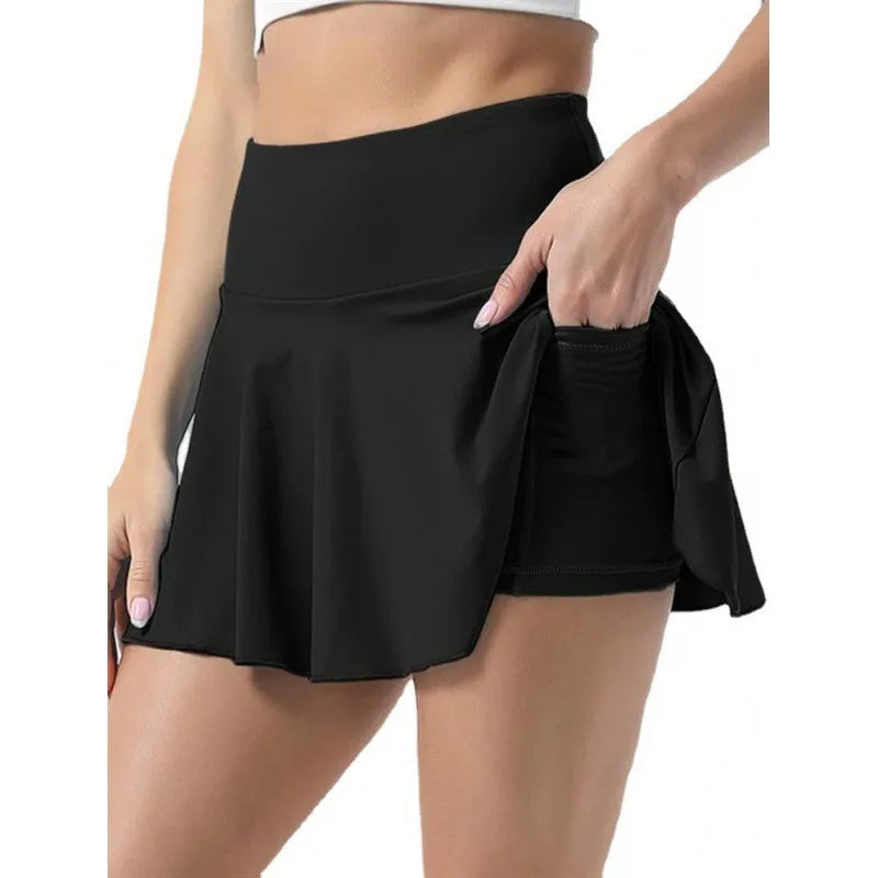 Tennis Skirts with Pockets High Waisted Pleated Skirt