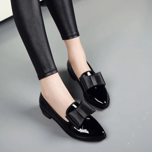 Flats Shoes Pointed Toe Women Bow Women Shoes