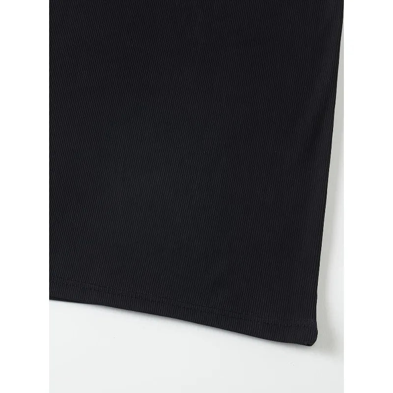 Women's Tank Top Solid Color Elastic Strap