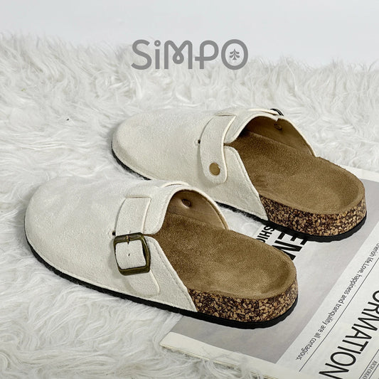 Women And Men's Outdoor Slides Casual Closed Toe Sandals