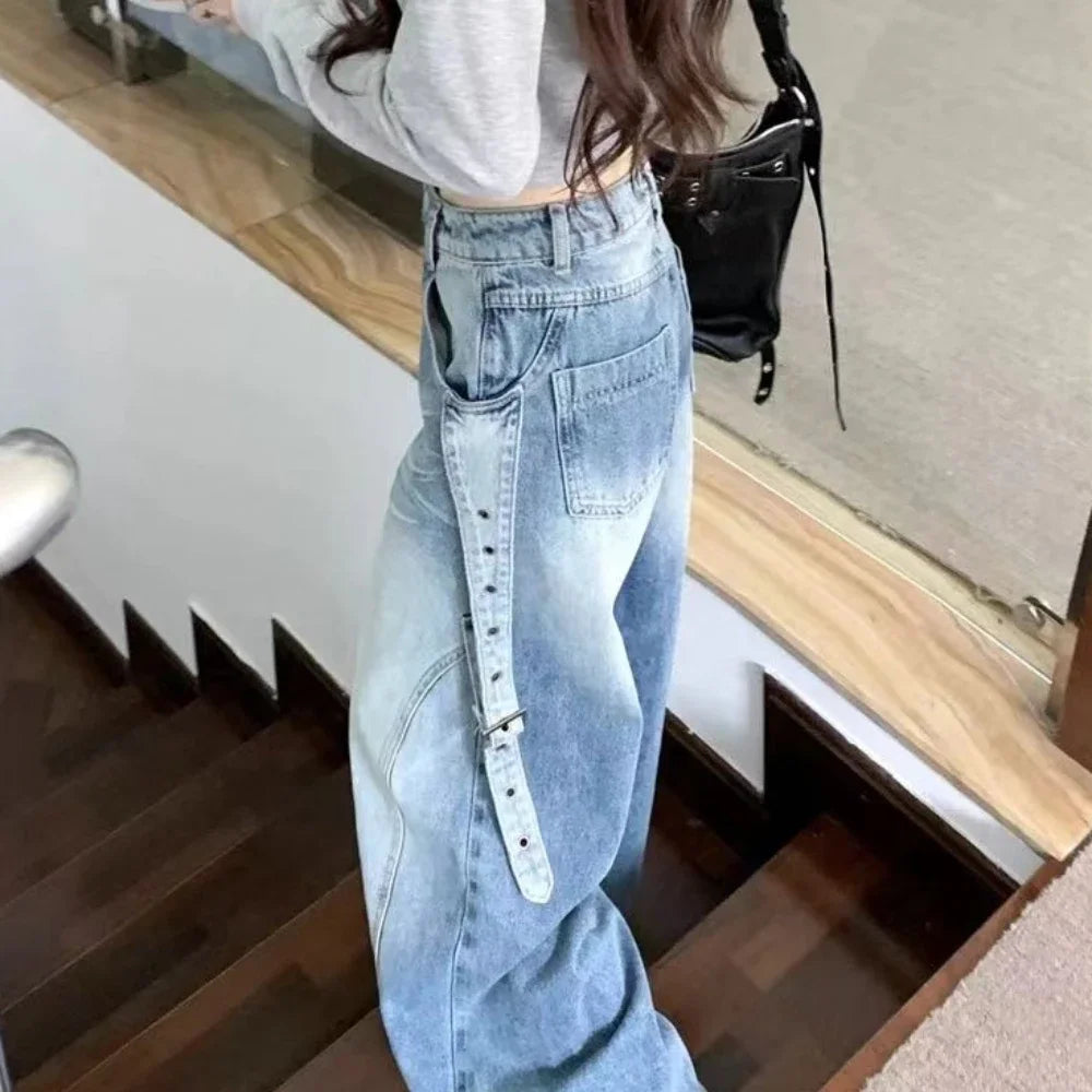 Womens Jeans High Waist Shot Pants