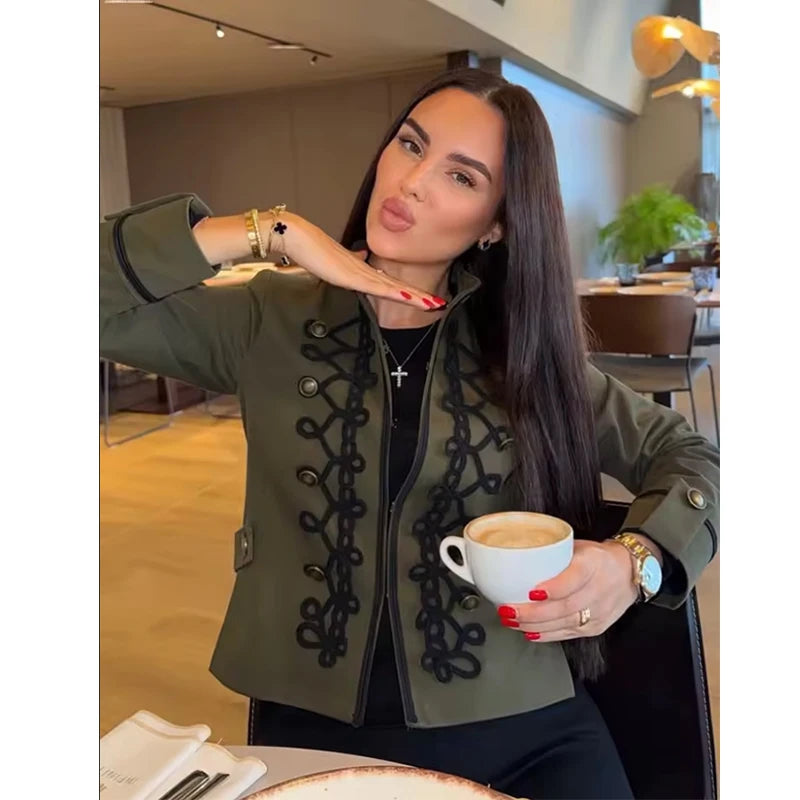 Jacket & Coats Spring Women's Retro Elegant Slim  Blazers