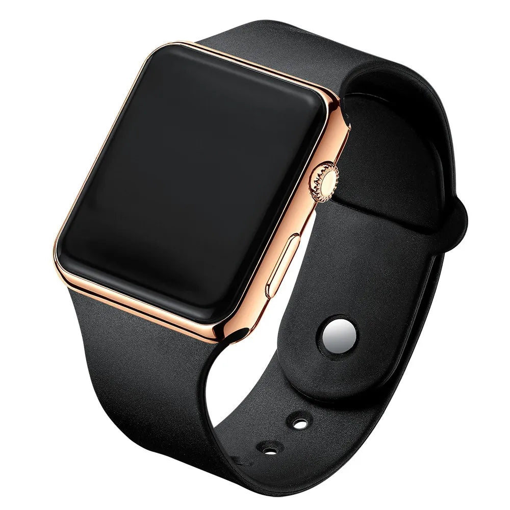 Simple Digital Watch for Men Women Fashion Sport LED Electronic Watch